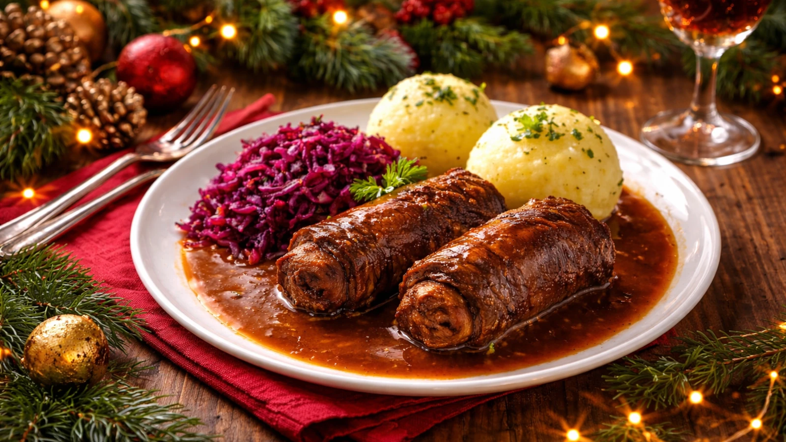 Klassische Rinderrouladen